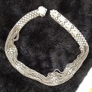 SG Liquid Silver Choaker Necklace